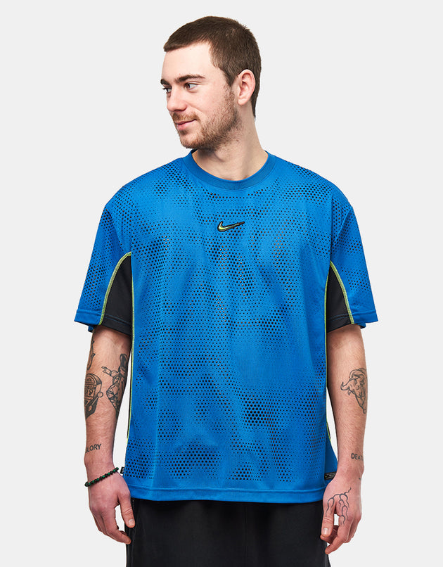 Nike SB Ishod Jersey - Brilliant Blue/Black