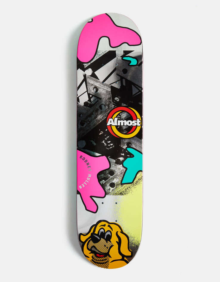 Almost Mullen Silver Lining R7 Skateboard Deck - 8"