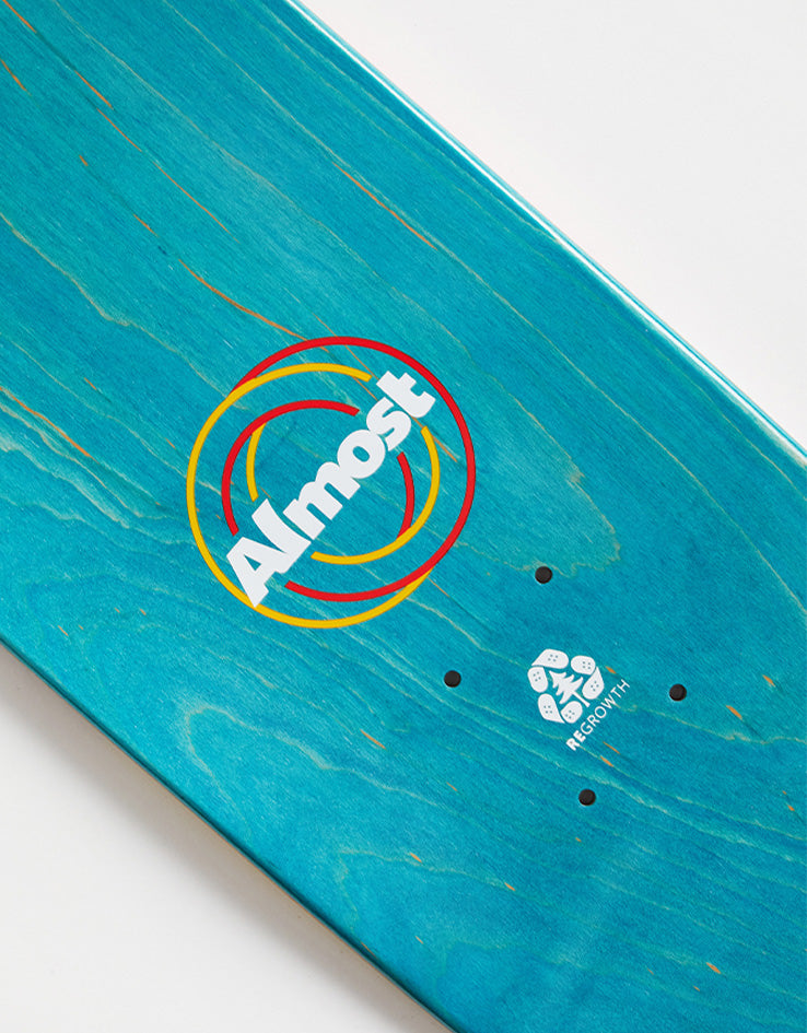 Almost Mullen Silver Lining R7 Skateboard Deck - 8"