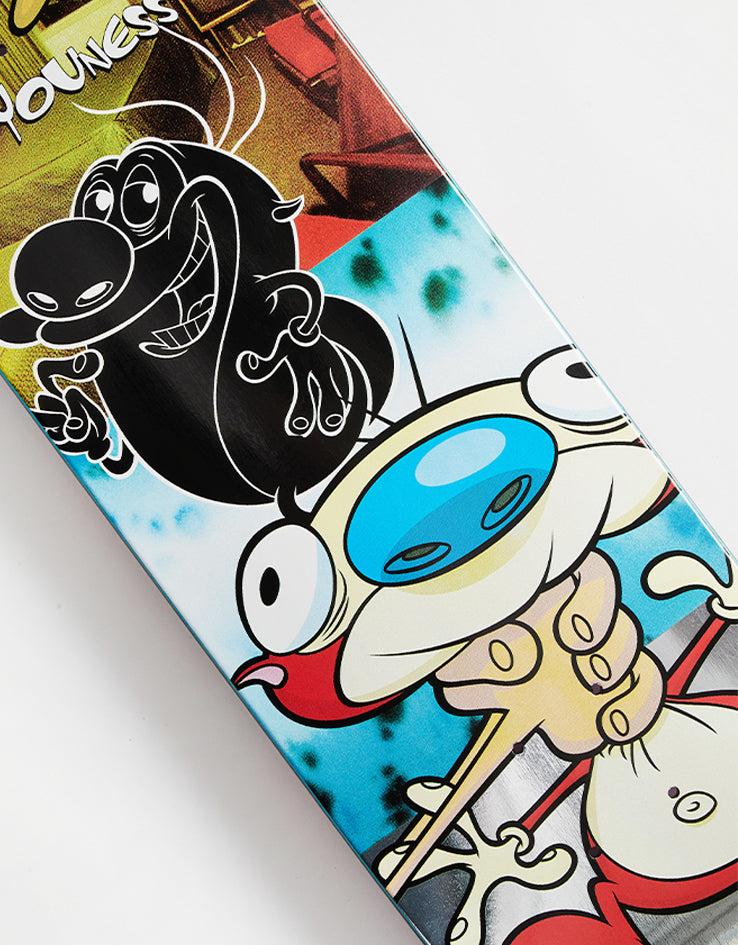 Almost x Ren & Stimpy Youness Room Mate R7 Skateboard Deck - 8"