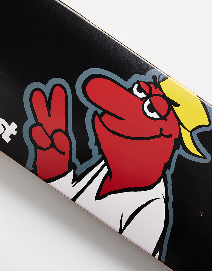 Almost Red Head Black HYB Skateboard Deck - 8.125"