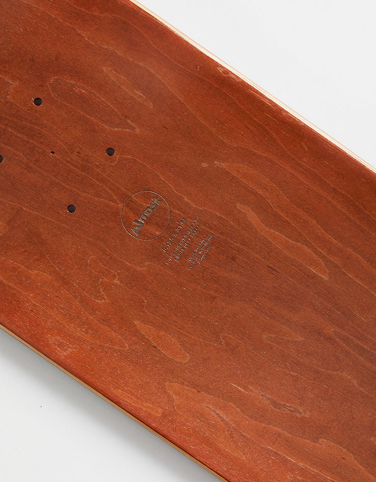 Almost Red Head Black HYB Skateboard Deck - 8.125"