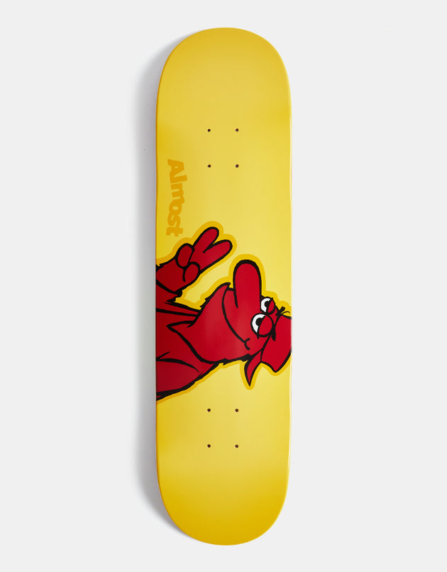 Almost Red Head Yellow HYB Skateboard Deck - 8.125"