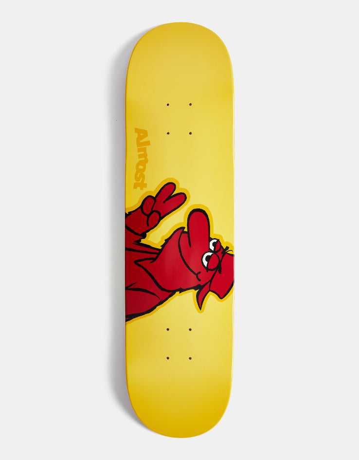 Almost Red Head Yellow HYB Skateboard Deck - 8.125"