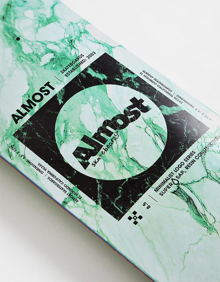 Almost Minimal Marble Super Sap R7 Skateboard Deck - 8.25"