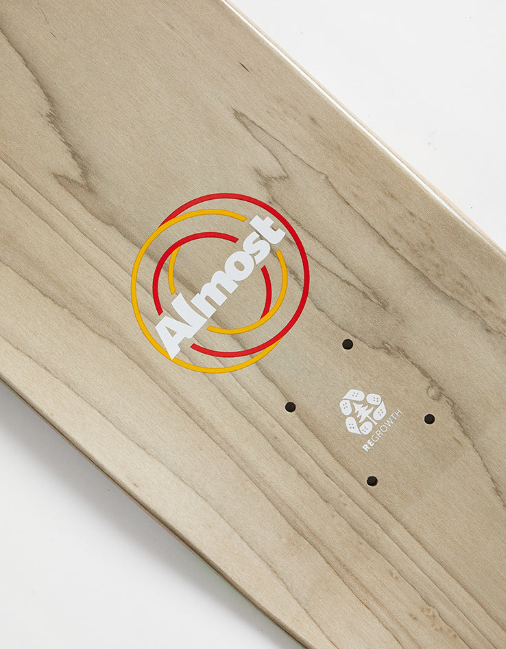 Almost Bowerbank Silver Lining R7 Skateboard Deck - 8.25"