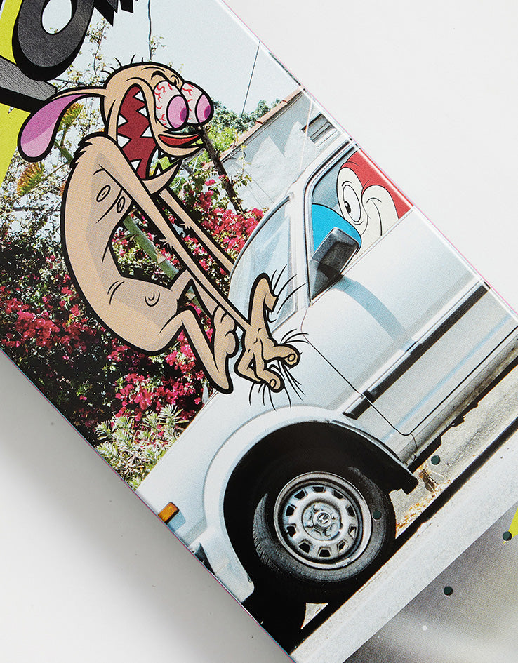 Almost x Ren & Stimpy Max Road Rage R7 Skateboard Deck - 8.25"