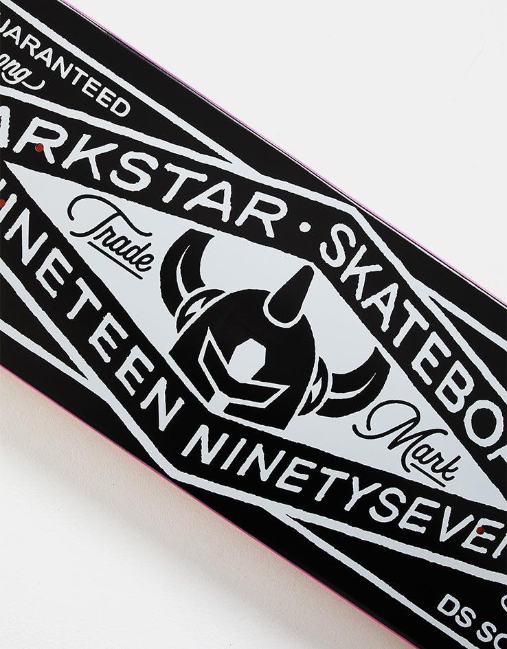 Darkstar General Black RHM Skateboard Deck - 8.25"