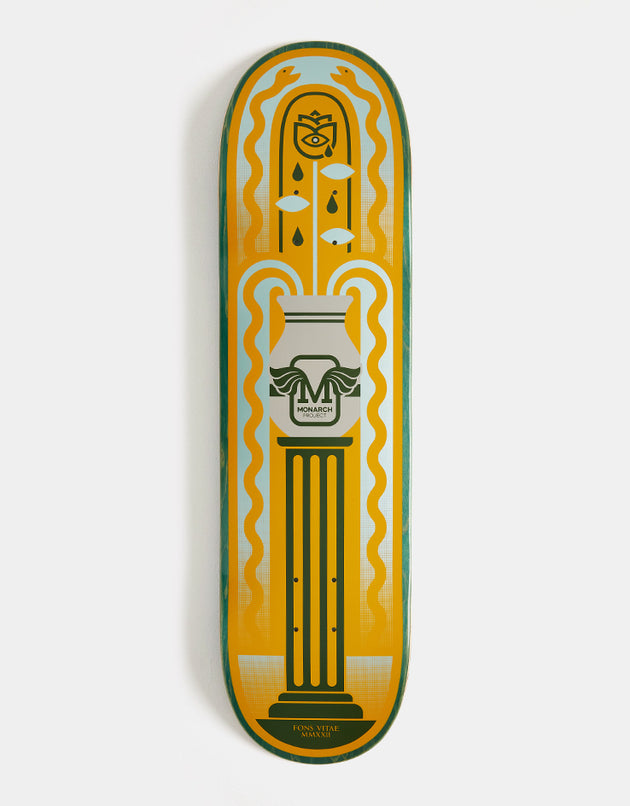 Monarch Fountain Logo R7 Skateboard Deck - 8.25"