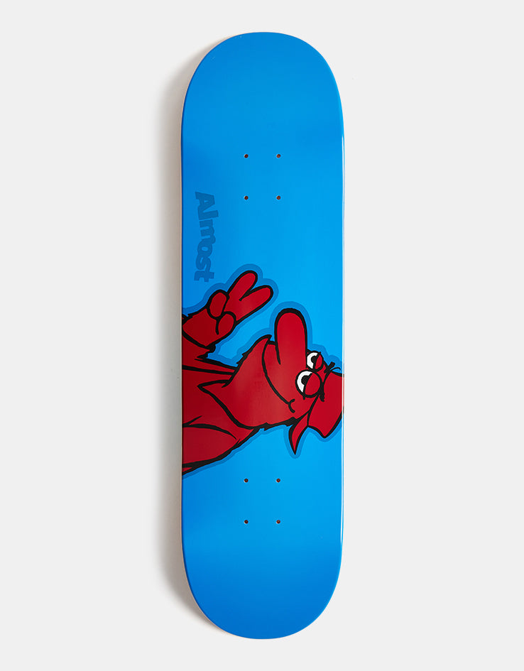 Almost Red Head Blue HYB Skateboard Deck - 8.375"