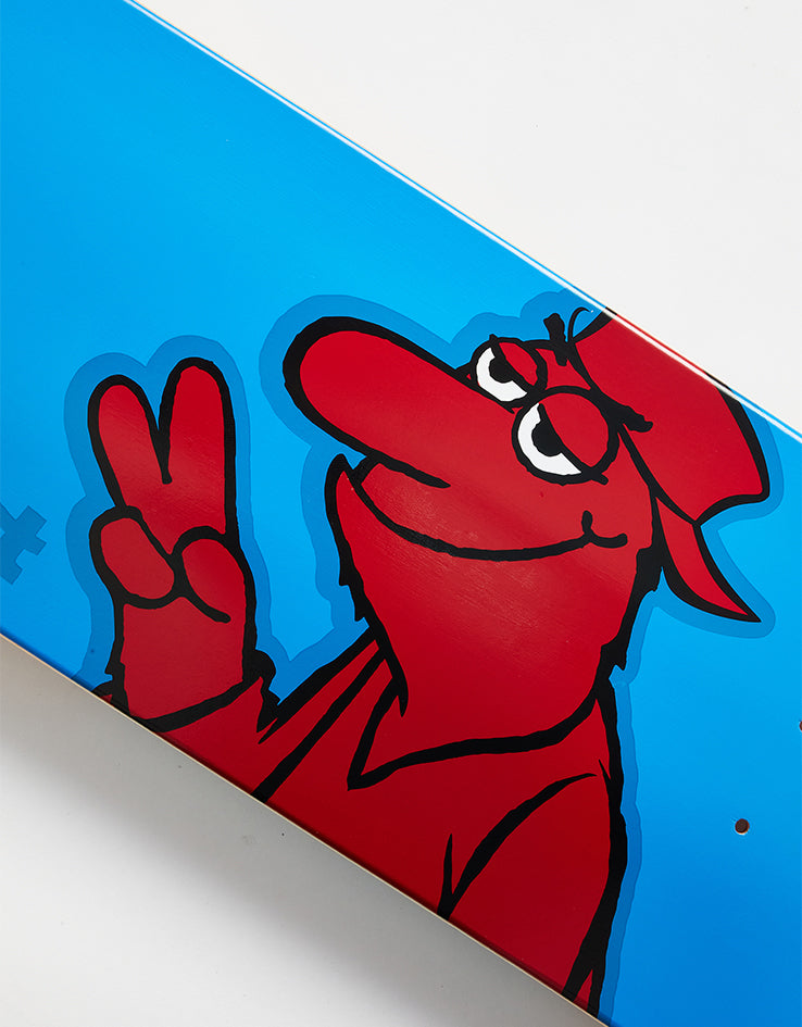 Almost Red Head Blue HYB Skateboard Deck - 8.375"