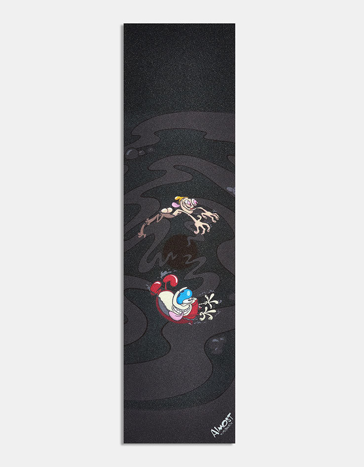 Almost x Ren & Stimpy 9" Graphic Grip Tape Sheet
