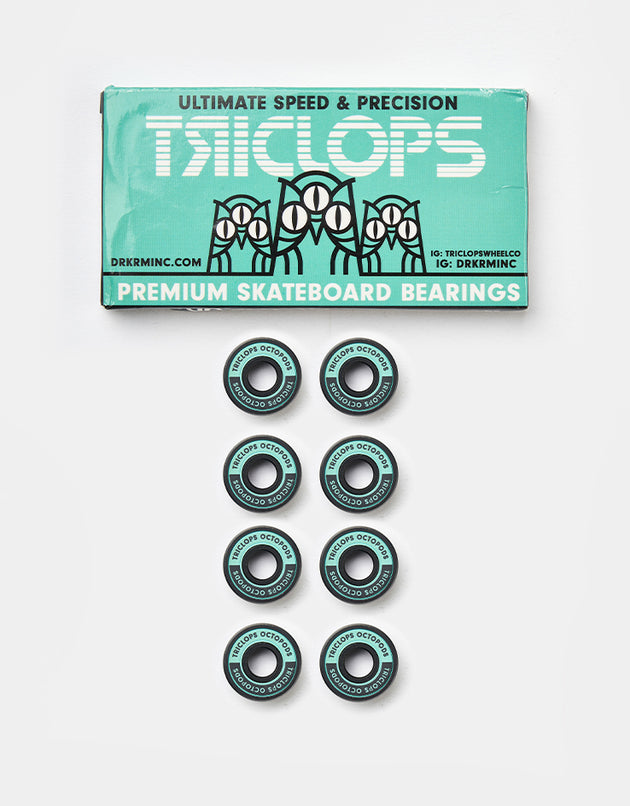 Darkroom Triclops Octopod Abec 7 Skateboard Bearings