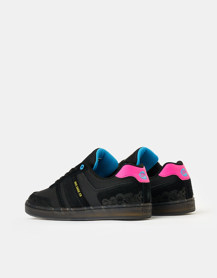 DVS Skate More Milan ST Skate Shoes - Black