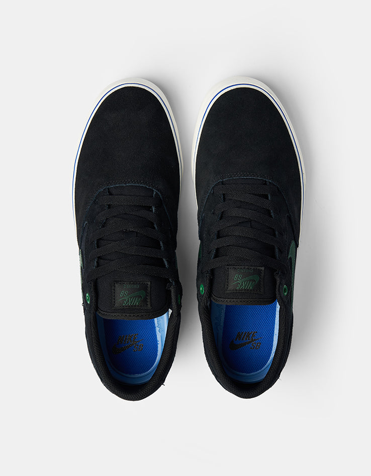 Nike SB Chron 2 Skate Shoes - Black/Fir-Sail-Racer Blue