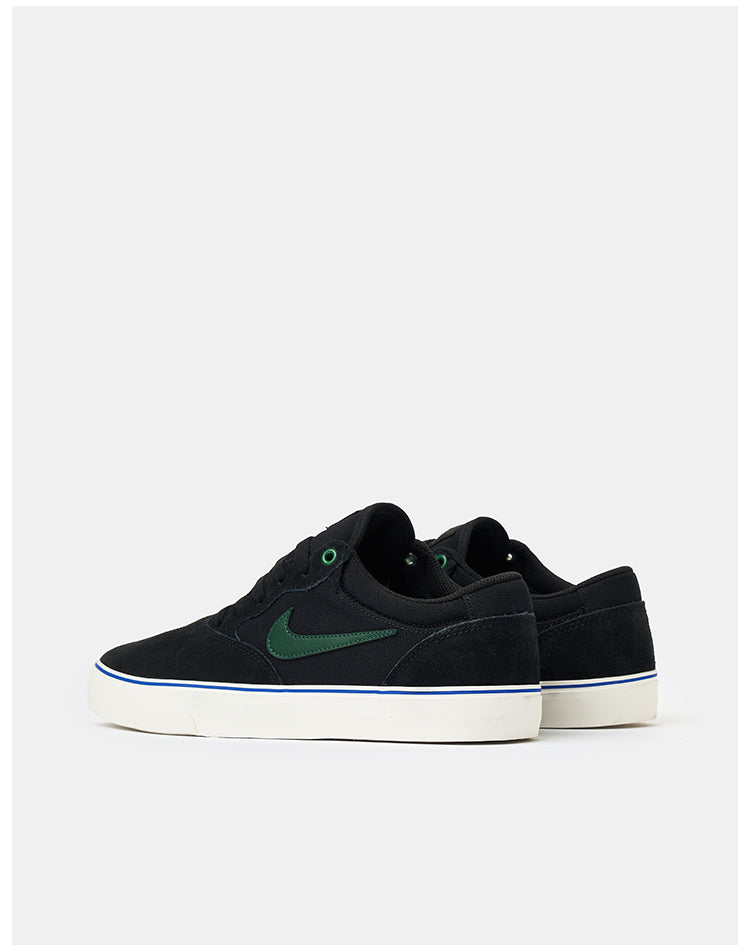 Nike SB Chron 2 Skate Shoes - Black/Fir-Sail-Racer Blue