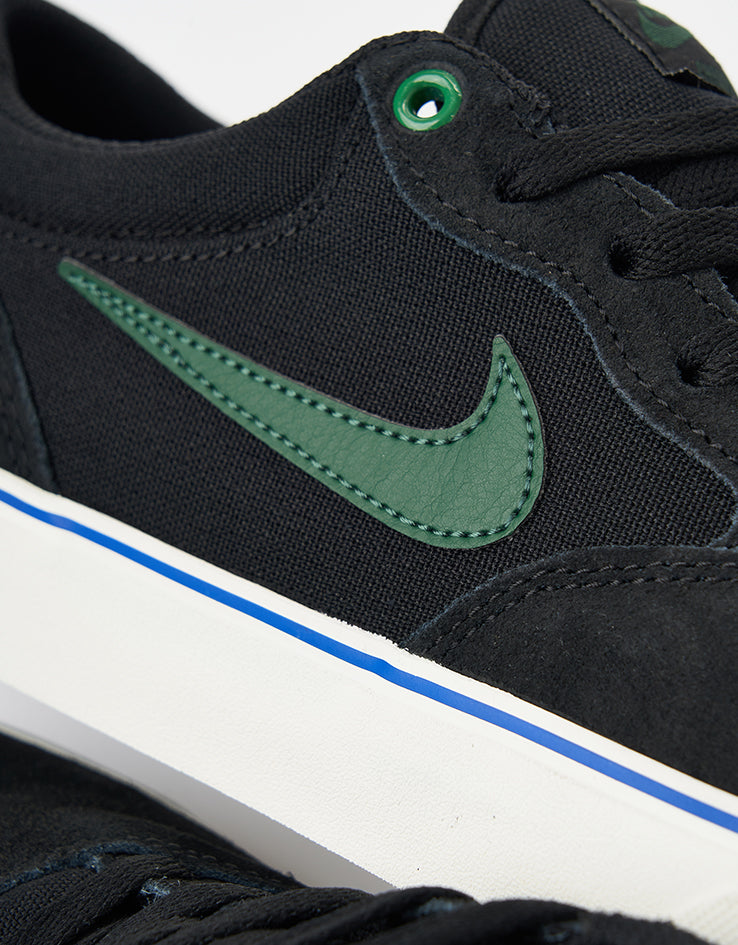 Nike SB Chron 2 Skate Shoes - Black/Fir-Sail-Racer Blue