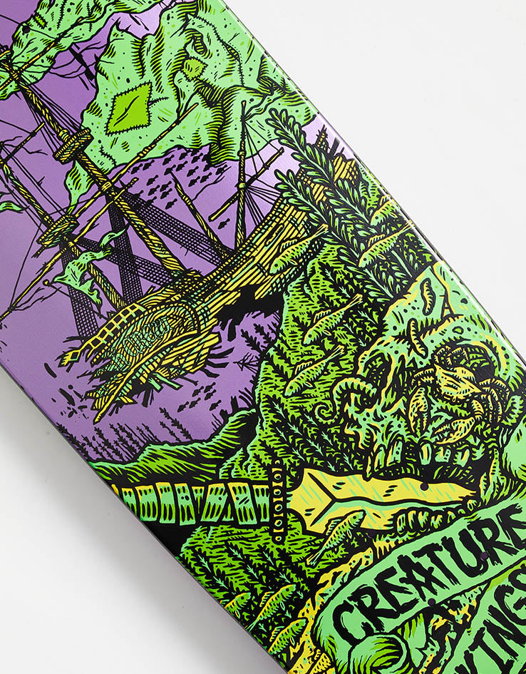 Creature Viking of the Hesh Law XX Skateboard Deck - 9.55"