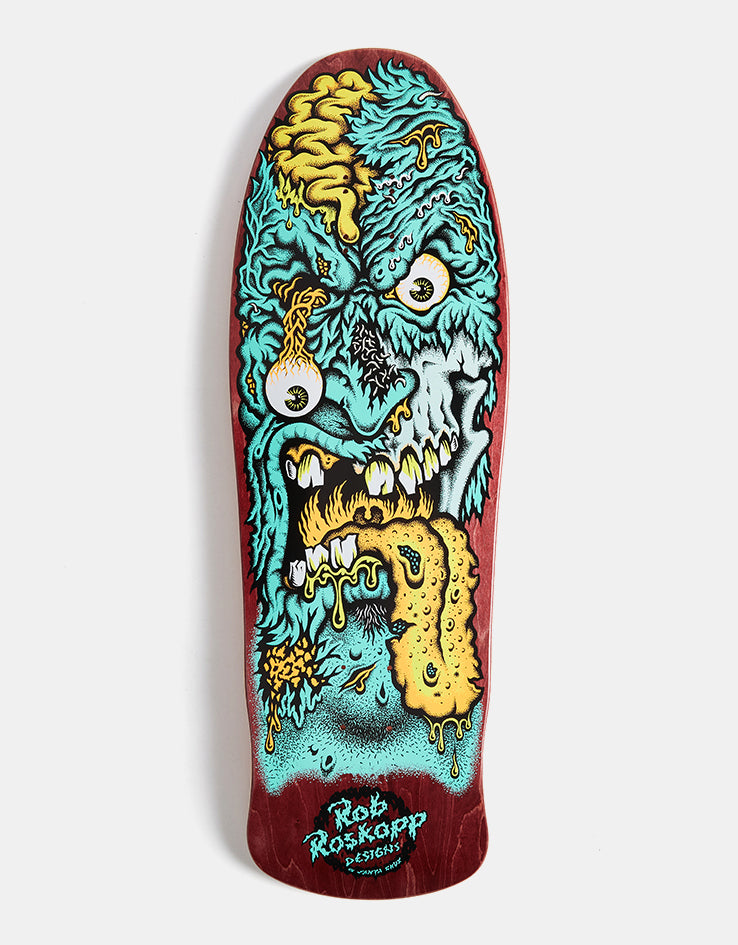 Santa Cruz Roskopp Face Two Reissue Skateboard Deck - 9.9"