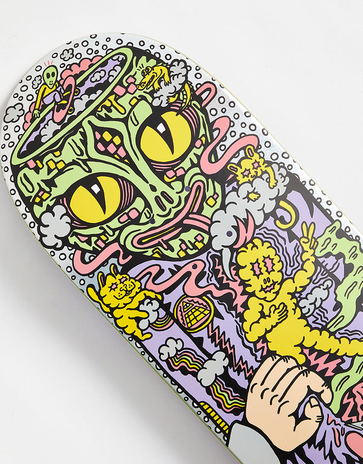 Santa Cruz Knibbs Reptilian Skateboard Deck - 8.5"