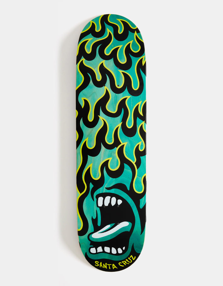Santa Cruz Screaming Flame Skateboard Deck - 8.5"