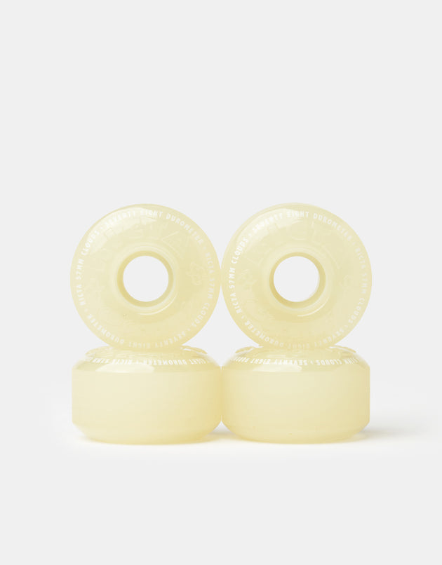 Ricta Clouds GITD Aqua 78a Skateboard Wheels - 57mm