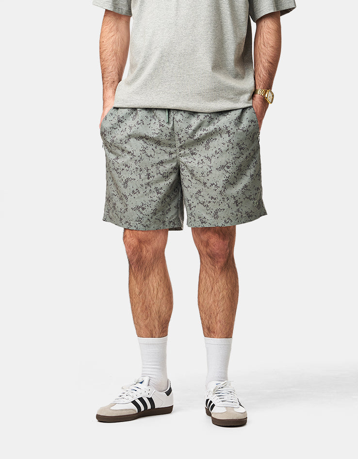 Route One Swim Shorts - Digi Camo (Green)
