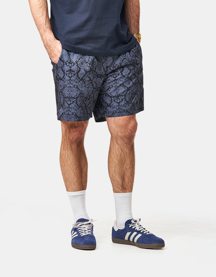 Route One Swim Shorts - Snakeskin (Charcoal)