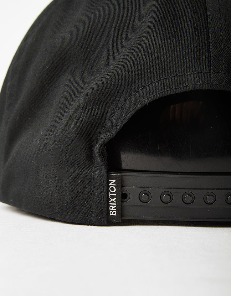 Brixton Beekman Snapback Cap - Black