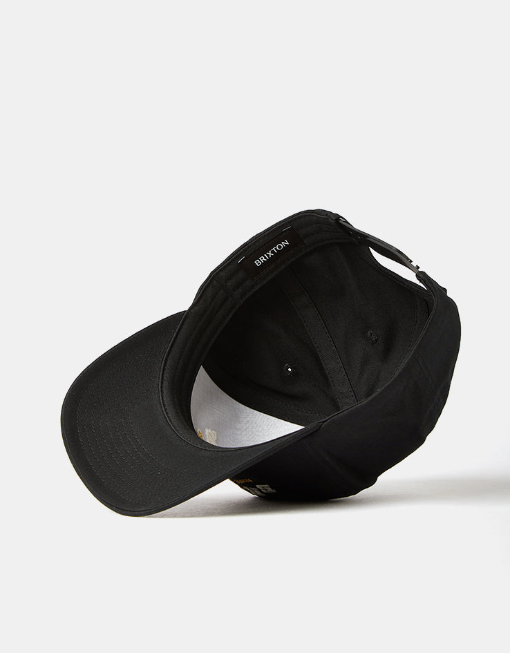 Brixton Beekman Snapback Cap - Black