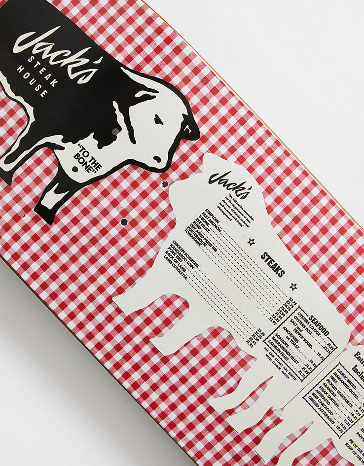 Pass Port Jack Menu Series Skateboard Deck - 8.5"