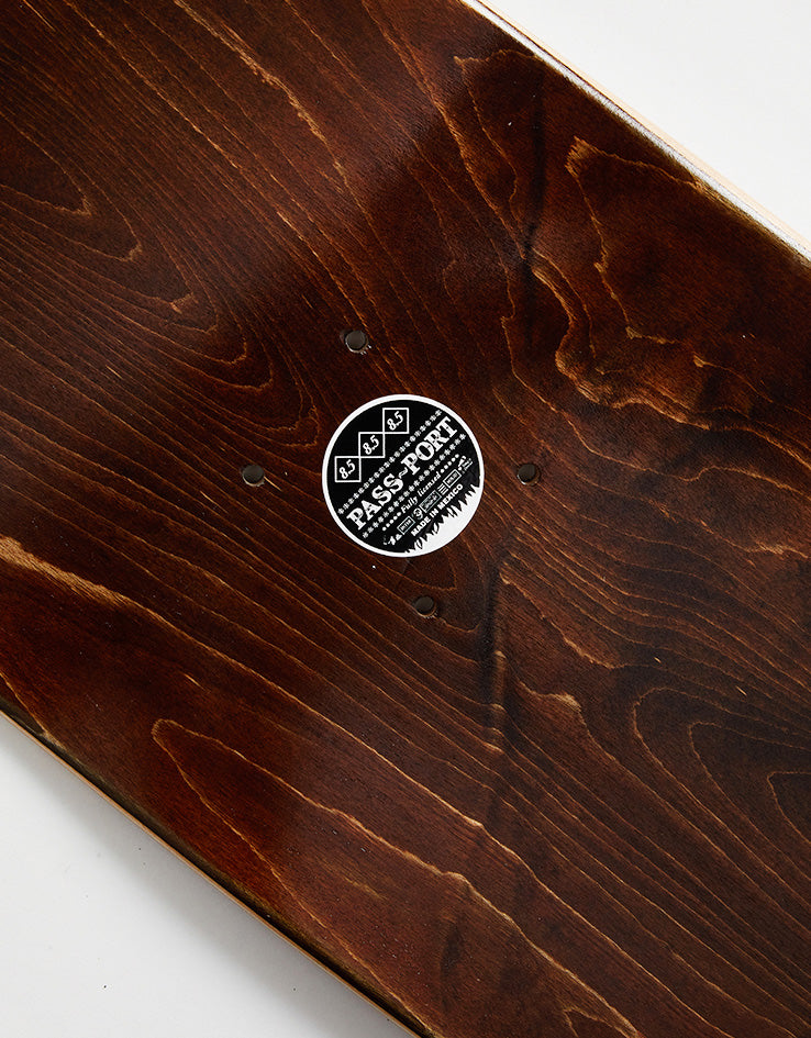 Pass Port Jack Menu Series Skateboard Deck - 8.5"