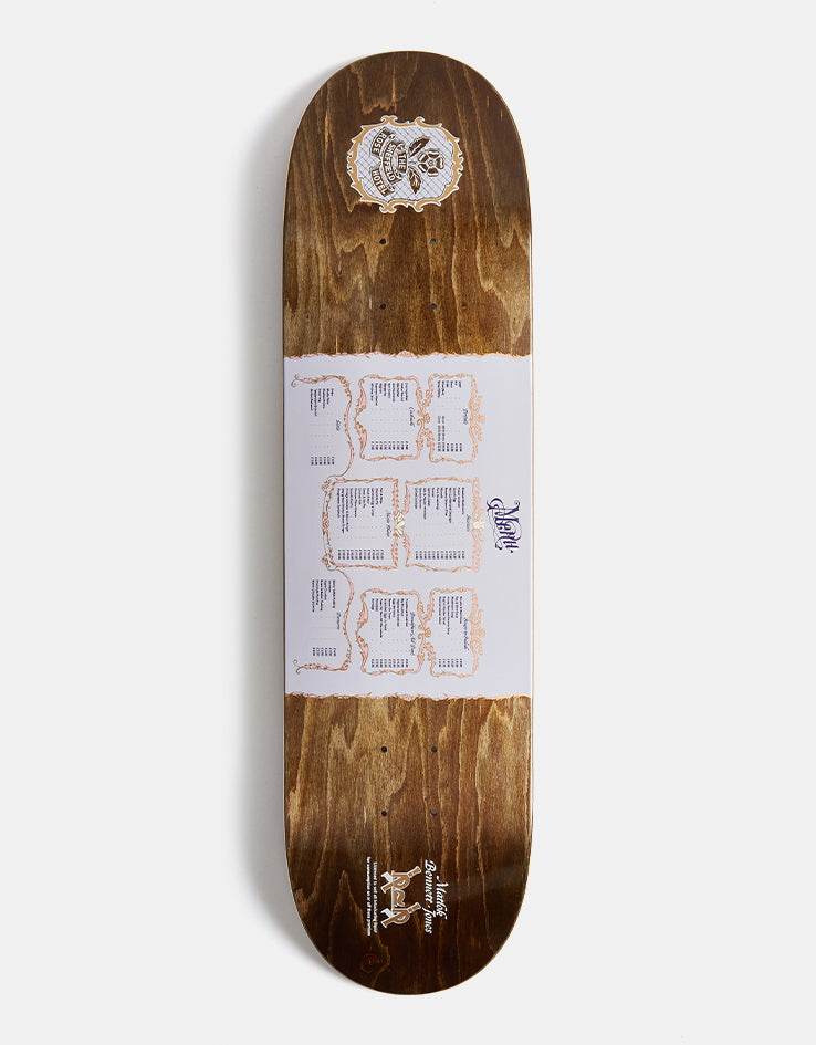 Pass Port Matlok Menu Series Skateboard Deck - 8.25"