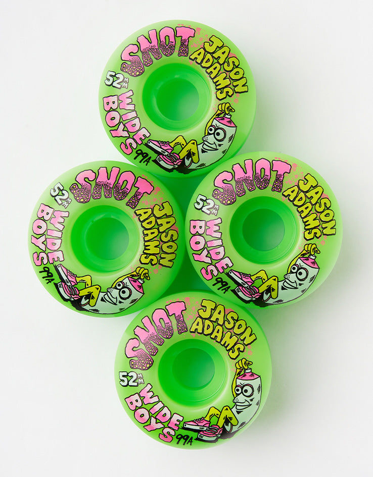 Snot Jason Adams Wide Boys 99a Skateboard Wheels - 52mm