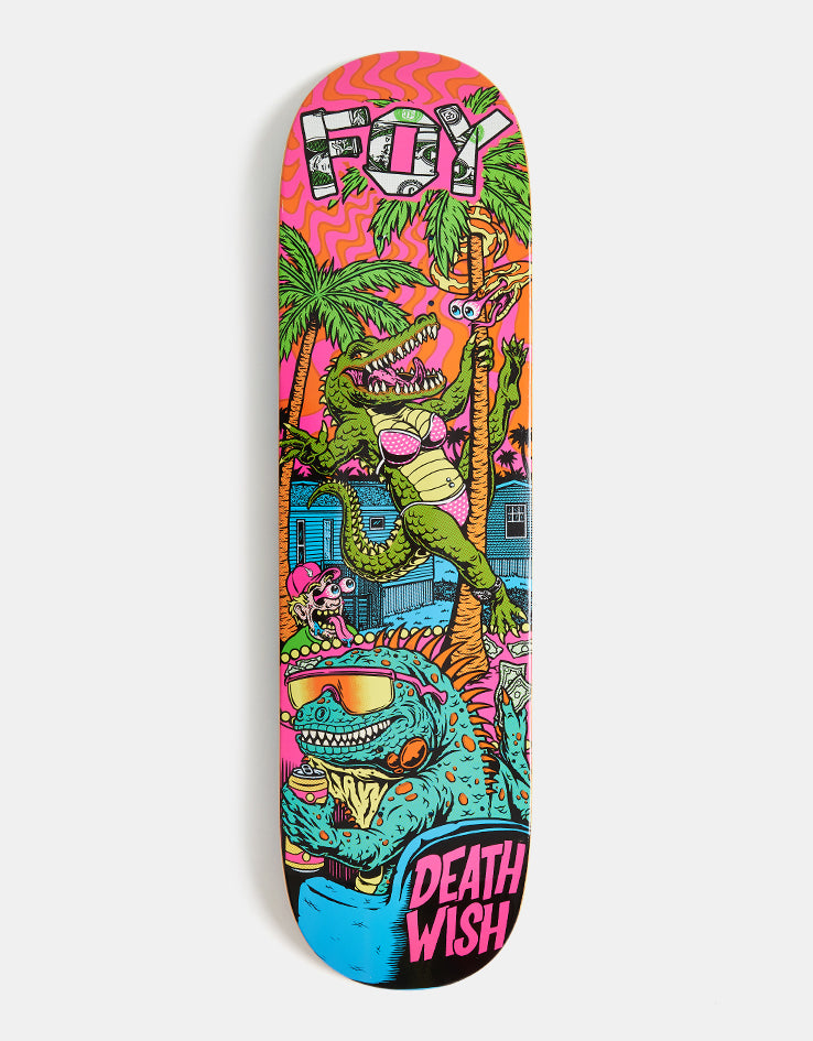 Deathwish Foy Dysfunction Skateboard Deck - 8.25"
