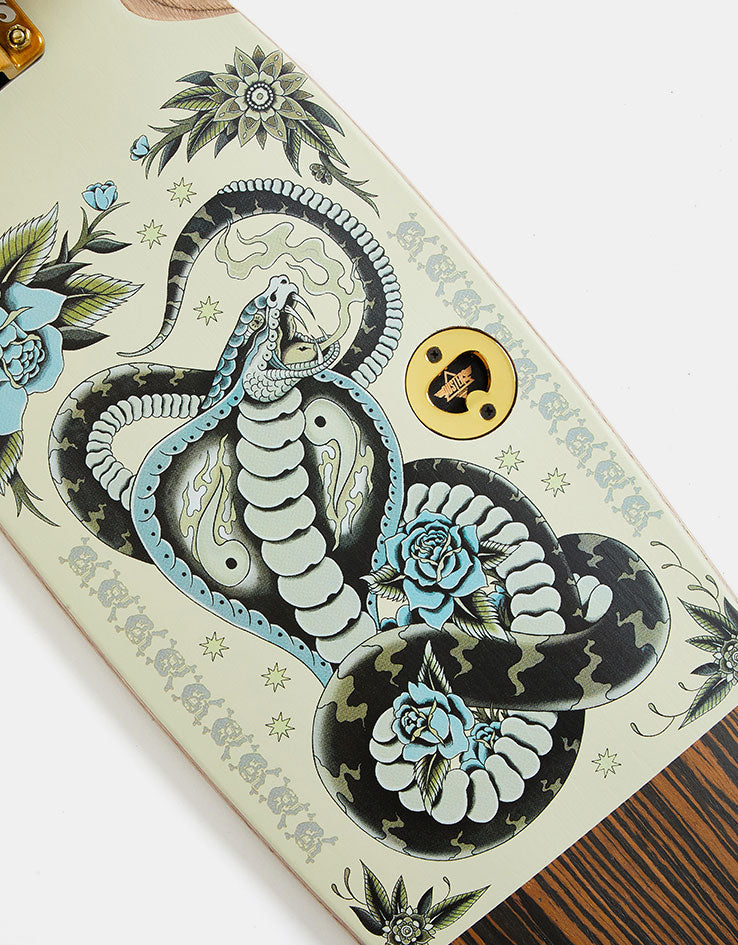 Dusters Serpent Pintail Ebony Longboard - 33" x 8.5"