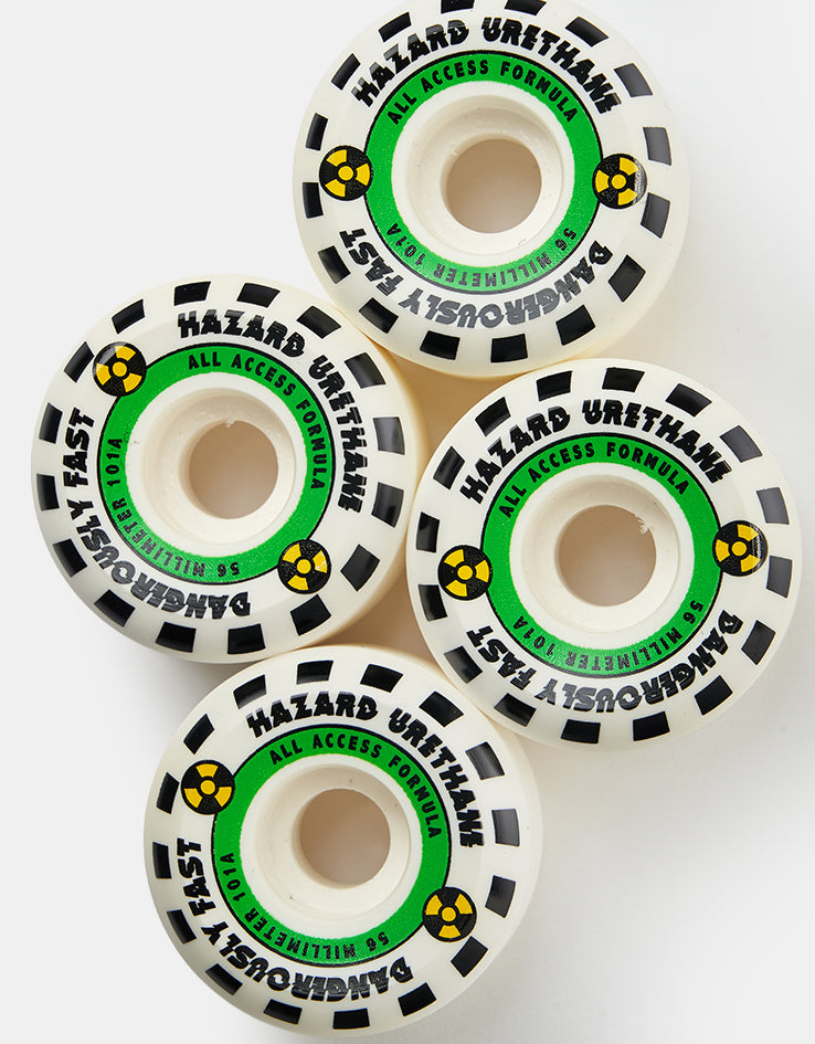 Hazard Emergency Conical 101a Skateboard Wheels - 56mm