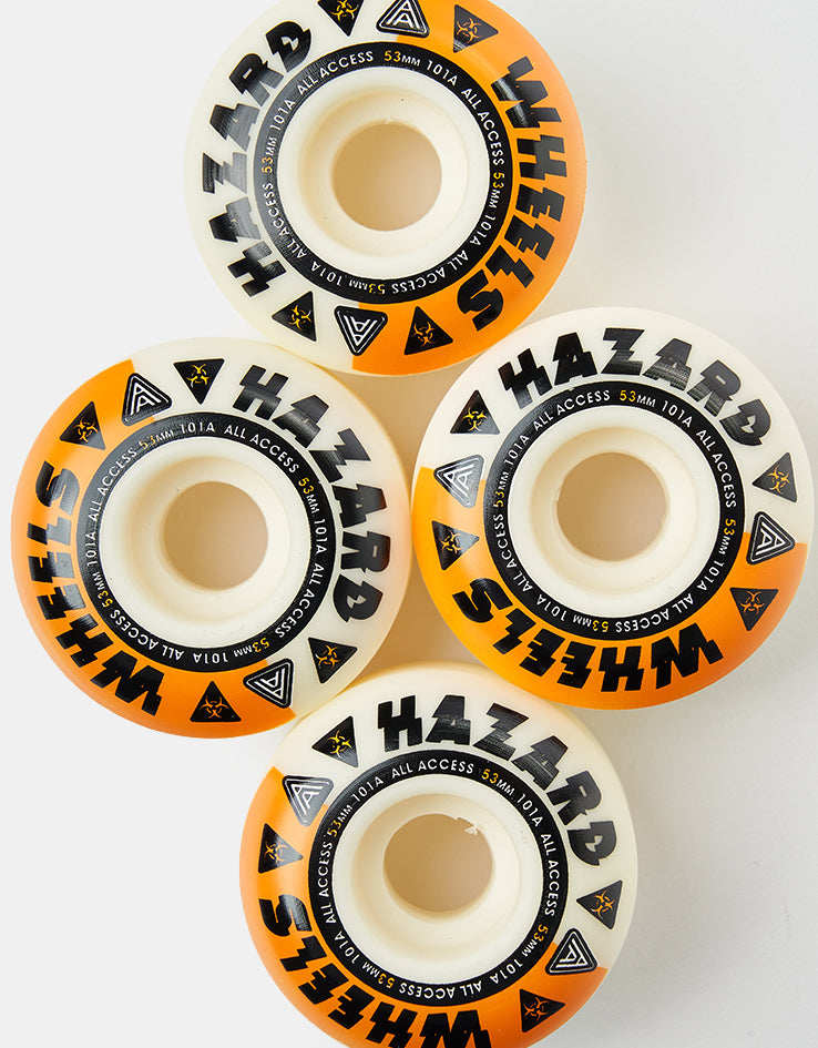 Hazard Meltdown Radial 101a Skateboard Wheels - 53mm