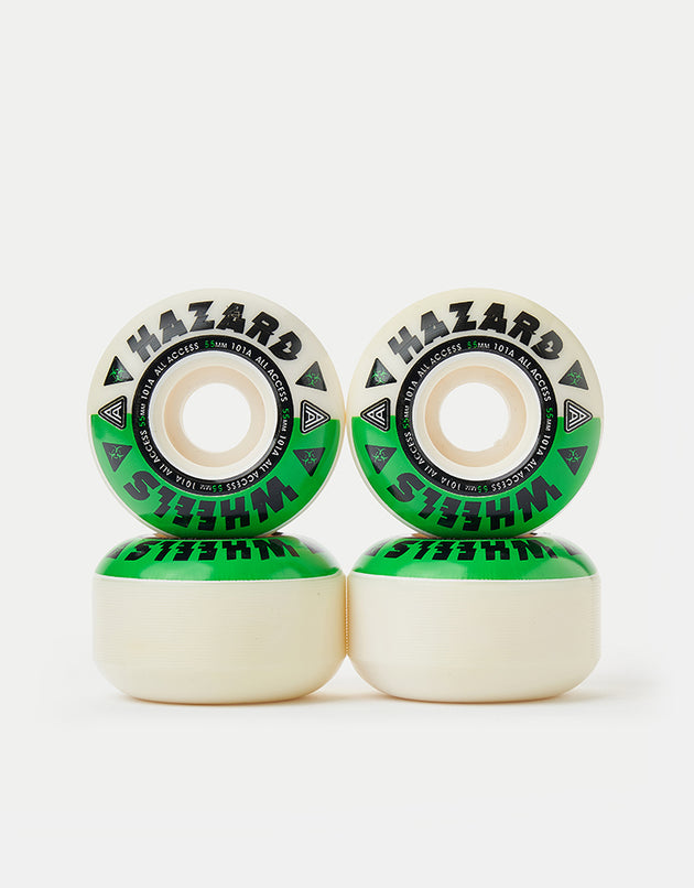 Hazard Meltdown Radial 101a Skateboard Wheels - 55mm