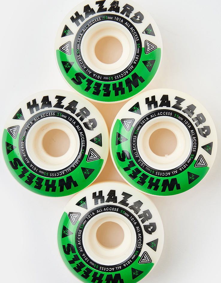 Hazard Meltdown Radial 101a Skateboard Wheels - 55mm