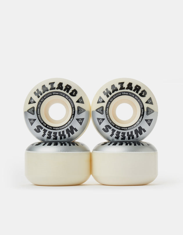Hazard Meltdown Radial 101a Skateboard Wheels - 58mm