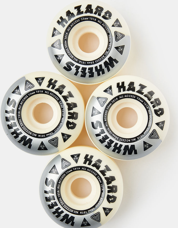 Hazard Meltdown Radial 101a Skateboard Wheels - 58mm