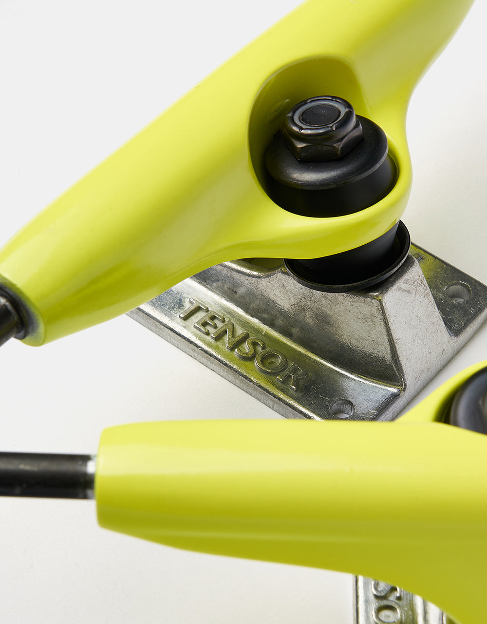 Tensor Alloys 5.5 Skateboard Trucks - Safety Yellow/Raw (Pair)