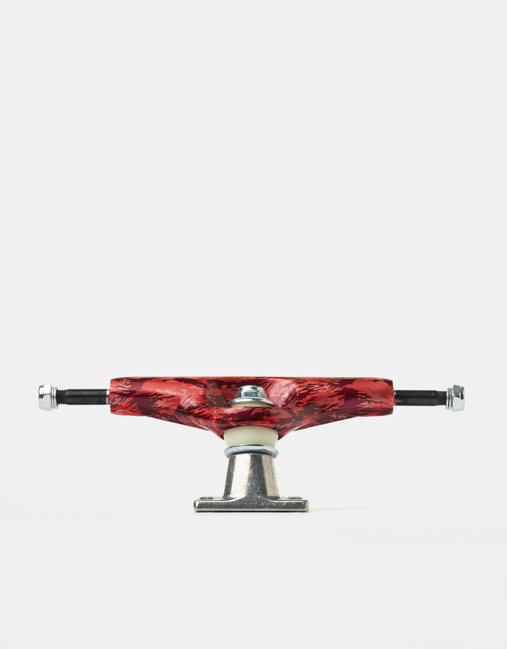 Tensor Alum Skateboard Trucks - Camo Red/Raw (Pair)