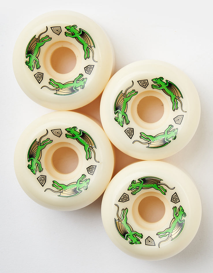 Powell Peralta Dragon Formula Nano Rats AV6 88a Skateboard Wheels - 56mm x 36mm