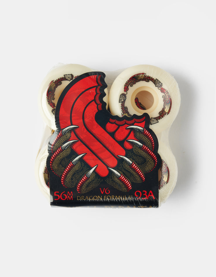 Powell Peralta Dragon Formula V6 93a Skateboard Wheels - 56mm x