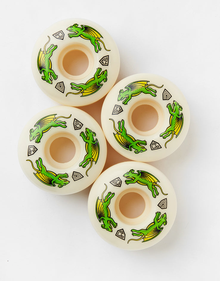 Powell Peralta Dragon Formula V4 97a Skateboard Wheels - 54mm x 34mm