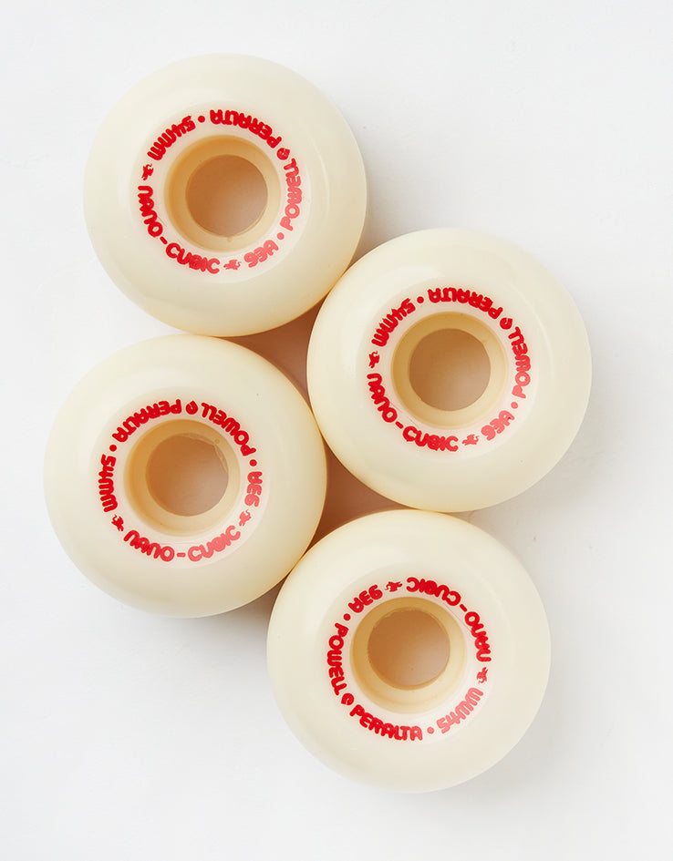 Powell Peralta Dragon Formula Nano-Cubics 93a Skateboard Wheels - 54mm x 36mm