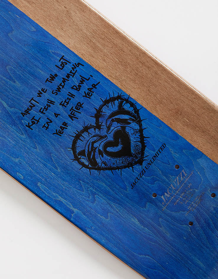 Jacuzzi Unlimited 500 Years Holo EX7 Skateboard Deck - 8.25"