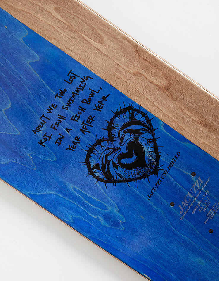 Jacuzzi Unlimited 500 Years Holo EX7 Skateboard Deck - 8.5"